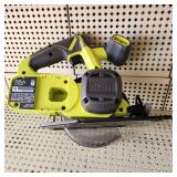 Ryobi PCL500 5-1/2" Battery Tested Works Excellent Condition