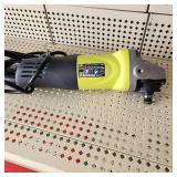 Ryobi AG4031G 4-1/2" Corded 5.5 amp Angle Grinder With Grinding Disc Excellent Condition