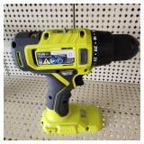 Ryobi Drill PCL206 1/2" 18V TOOL ONLY Excellent Condition Tested Works