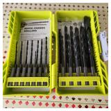 Ryobi 25 PC Black Oxide Hex Shank Drill Bits Open Box  Great Condition