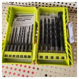 Ryobi 25 PC Black Oxide Hex Shank Drill Bits Open Box  Great Condition