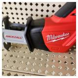Milwaukee Hackzall Reciprocating Saw 2420-20 12 V Open Box Tested Work Great Condition