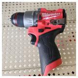 Lot Of Two Milwaukee Tools Drill/Driver 3404-20 And Impact Driver 3453-20 12V Tested Work