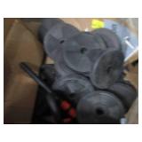 Box of Assorted Weights...