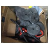 Box of Assorted Weights...