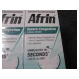 6- 15 ml Afrin Nasal Spray best dat...