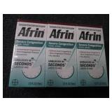 6- 15 ml Afrin Nasal Spray best dat...