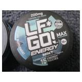 6- 15 ct LF*Go Mint Energy Pouches ...