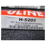 2- 2 pks U-Line 36" Boltless Shelf ...