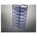 U-Line 6 Drawer Organizer Cart Reta...