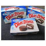 3- 12.7 oz Hostess Ding Dongs...