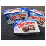 3- 12.7 oz Hostess Ding Dongs...