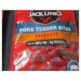 4- 3.25 oz Jack Links Barbecue Pork...