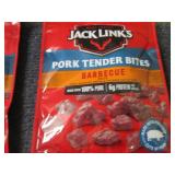 4- 3.25 oz Jack Links Barbecue Pork...