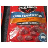 4- 3.25 oz Jack Links Barbecue Pork...