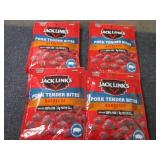 4- 3.25 oz Jack Links Barbecue Pork...