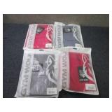 4 Assorted Small Gym Wolf High Wais...