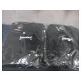 2 Medium Unisex Gym Wolf Black Hood...