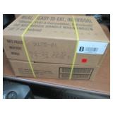 Sealed Case of 12 MRE