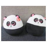 2- Ty Squishy Plush...