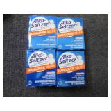 4- 20 ct AlkaSeltzer Hangover Relie...