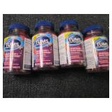 4- 54 ct Tums Heartburn & Sleep Sup...