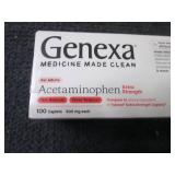 6- 100ct Genexa Extra Strength Acet...