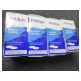4- 55ct Phillips Laxative Caplets...