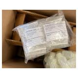 ASSORTED BOX LOT - Bottles, Plastic Beakers, Culture Tubes, Test tubes, Pipetes