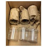 6 - Used 50ml Beakers