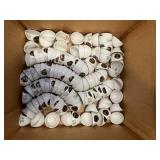 Box of 10ml Porcelin Crucibles