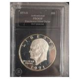 1971-S  Eisenhower SIlver Dollar Set