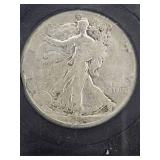 1935 Walking Liberty Silver Half Dollar