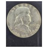 1953 Franklin Silver Half Dollar