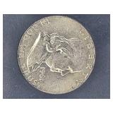 1882 "Shield Earring" Morgan
