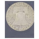 1959 Franklin Silver Half Dollar