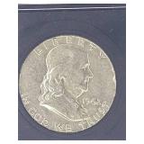 1962 Franklin Silver Half Dollar