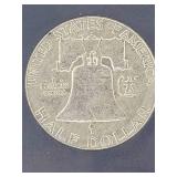 1962 Franklin Silver Half Dollar