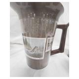 Les Kouba Pitcher and Cups-Vintage