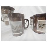 Les Kouba Pitcher and Cups-Vintage