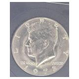 1972 Kennedy Half Dollar