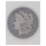 1886 Morgan Dollar
