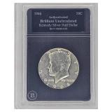1966 Kennedy Silver Half Dollar