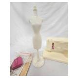 Vintage Mattel Barbie Sewing Machine Kit with accessories