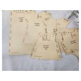 Vintage Mattel Barbie Sewing Machine Kit with accessories
