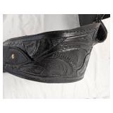 Leather Belt and Holster