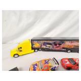Dale Earnhard Bass Pro Semi and 4 cars