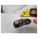 Dale Earnhard Bass Pro Semi and 4 cars