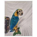Jesse Ventura doll and talking parrot