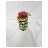 Lego, Fischer Price, and Emeral Walnut tin